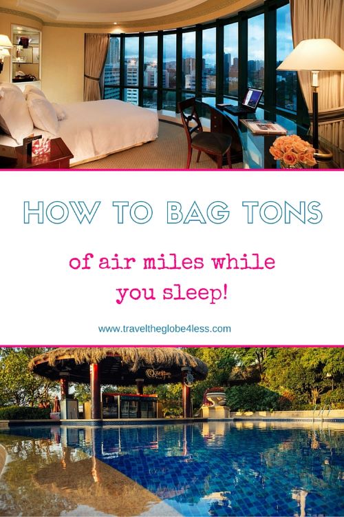 earn air miles while you sleep