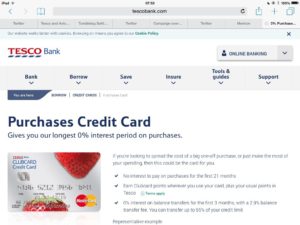 Tesco Bank Credit Card