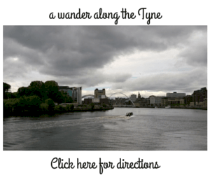 A walk along the Tyne to the Cookhouse
