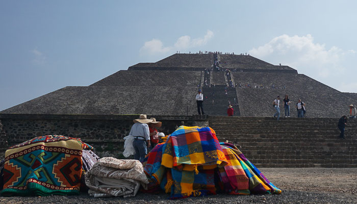 Mexico City pyramids
