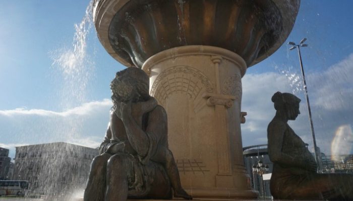 Mothers Fountain, Skopje, Macedonia