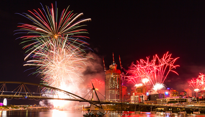 Save money in Brisbane with free fireworks