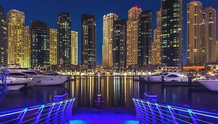 marina in Dubai