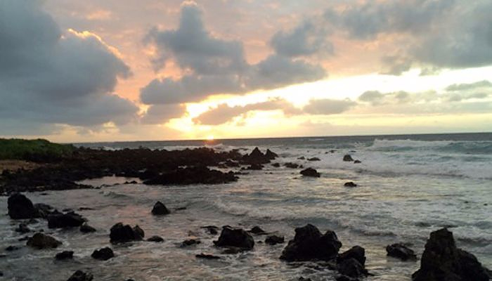 Sunrise in Oahu