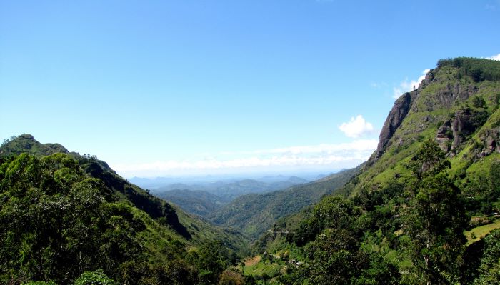 Beautiful Ella Gap in Sri Lanka