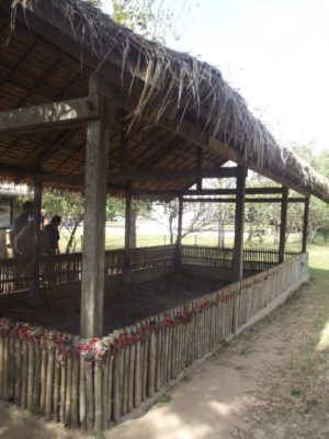 Excavation area in the Killing Fields