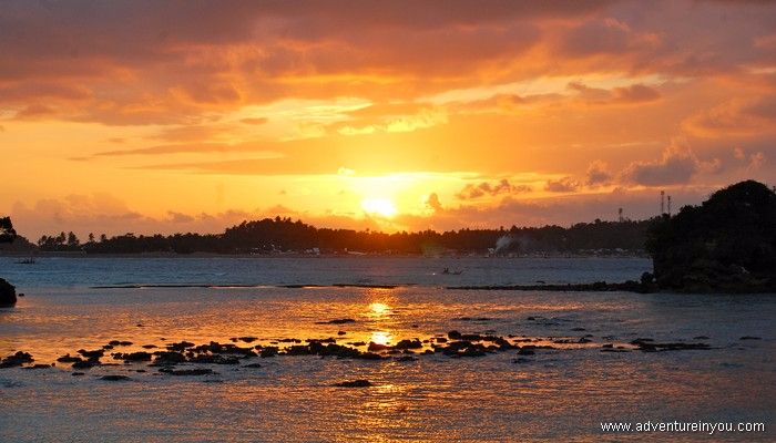 sunset in Boracay