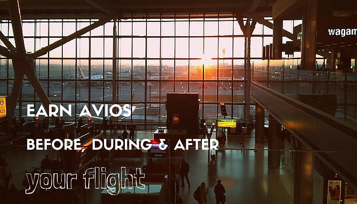 Earn AVIOS at the airport