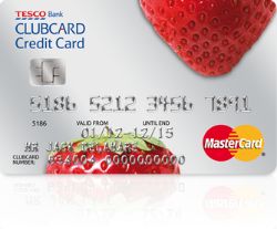 Tesco clubcard credit card
