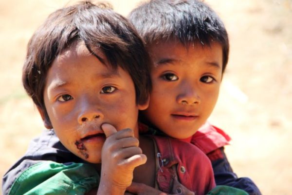 Poor children of Cambodia