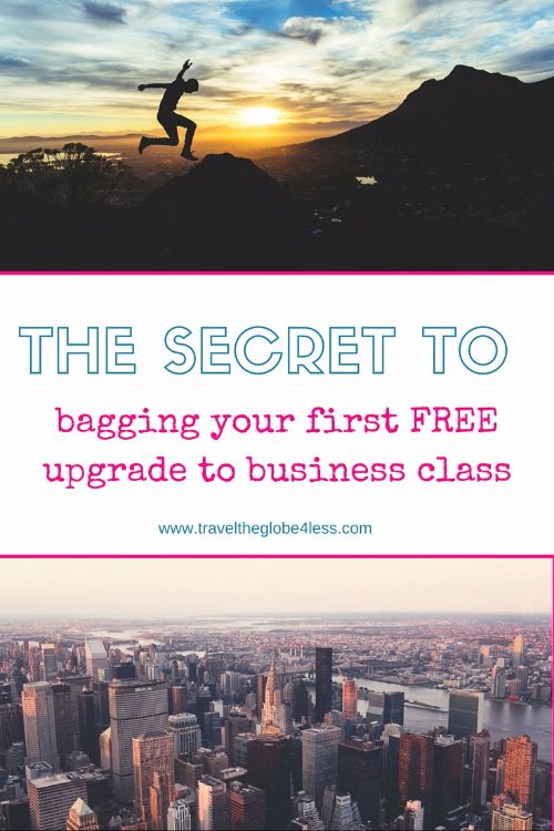 Upgrade to business class with this step by step guide