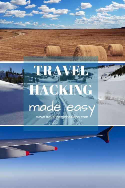 Travel, collect, redeem pinterest showing how to make travel hacking easy