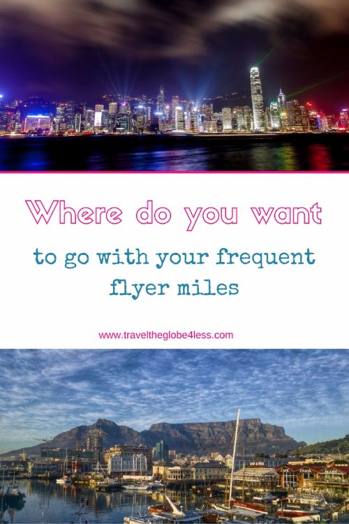 Where do you want to go with your frequent flyer miles Pinterest?