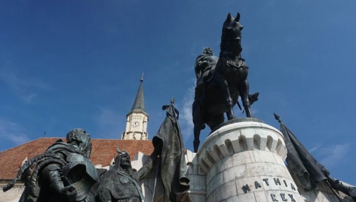 Cluj-Napoca town square