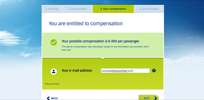 Your flight delay compensation 