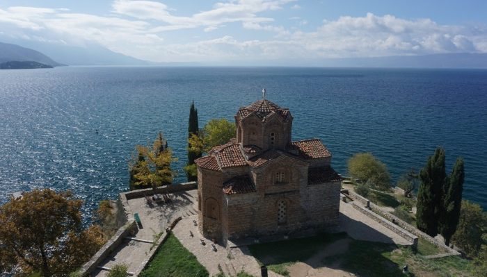 Church of St. John at Kaneo in Ohrid, Macedonia