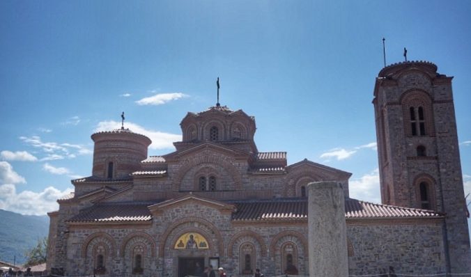 The monastery of St. Pantelijimon, Ohrid, Macedonia