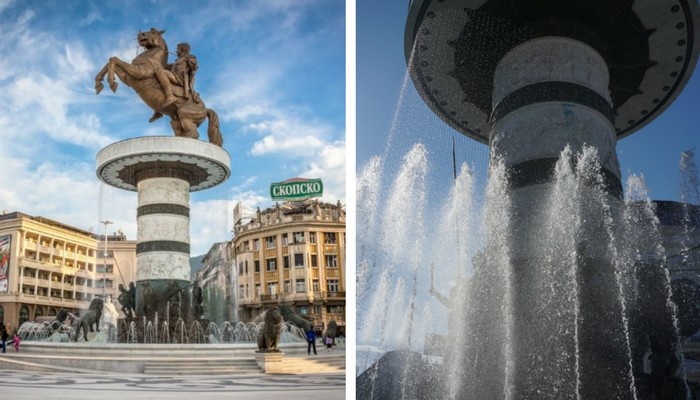 Macedonia Square, Skopje, Macedonia