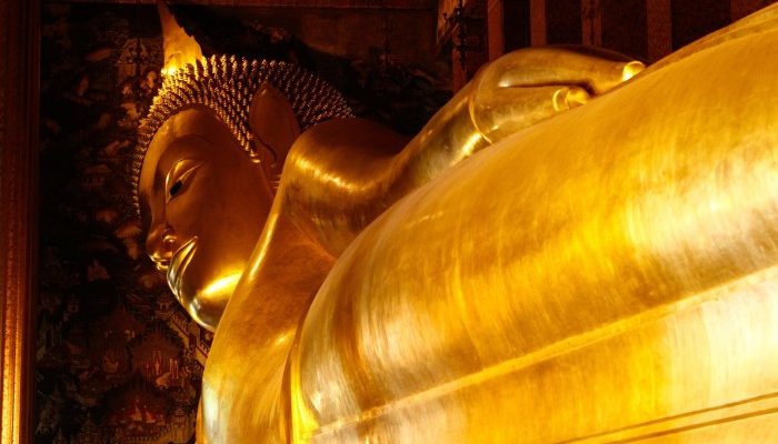 The reclining Buddha, Bangkok