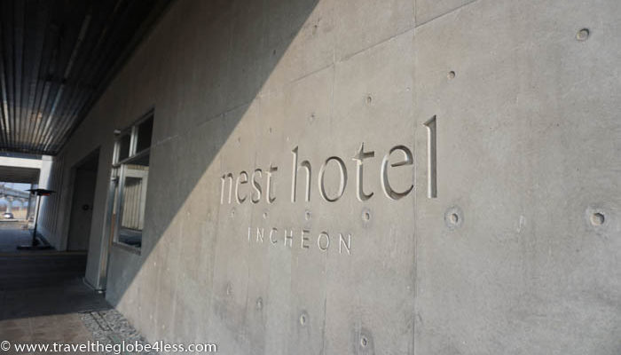 Nest Hotel Incheon entrance