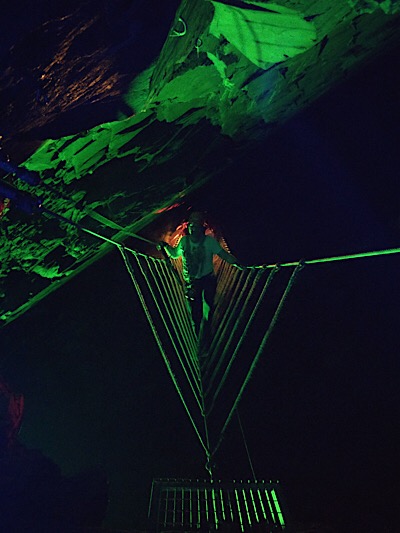 Lighting at Zipworld Caverns 