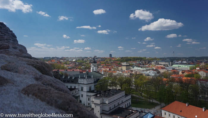 View from Gediminas castle