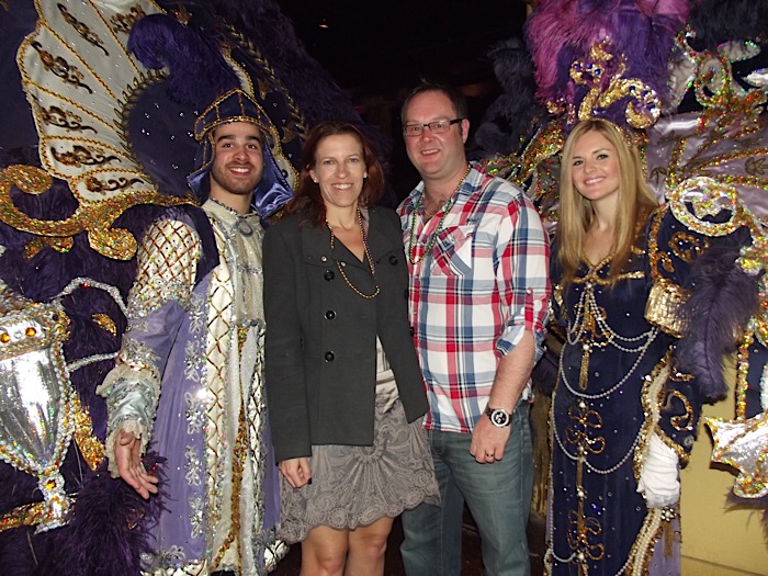New Orleans Mardi Gras party