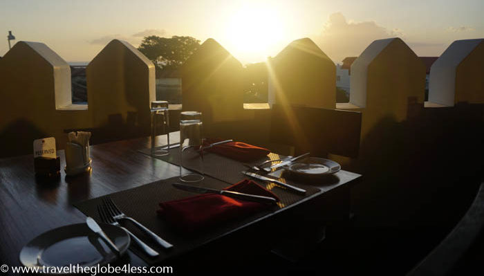 Doubletree Stonetown rooftop bar