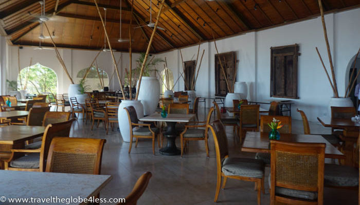 Residence Zanzibar dining room