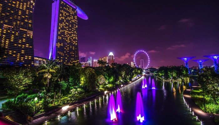 celebrate New Year's Eve in Singapore