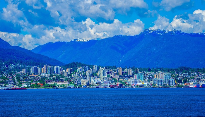 Vancouver mountain views
