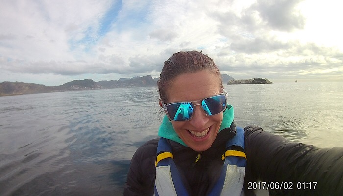 Sea kayaking in Cape Town 