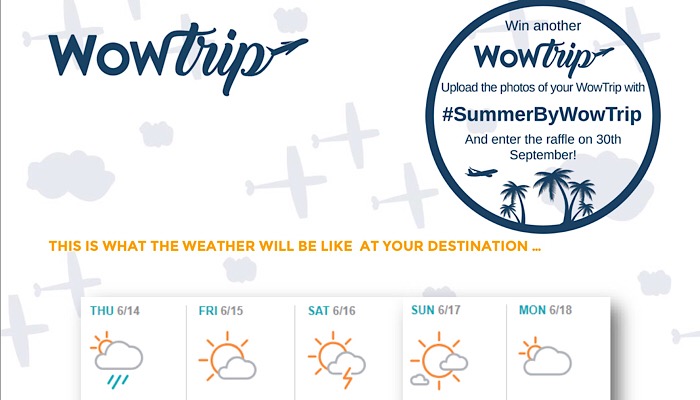 WowTrip weather guide