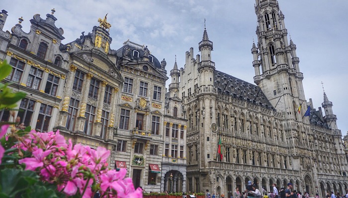 Grand Place views on our Brussels beer tour 