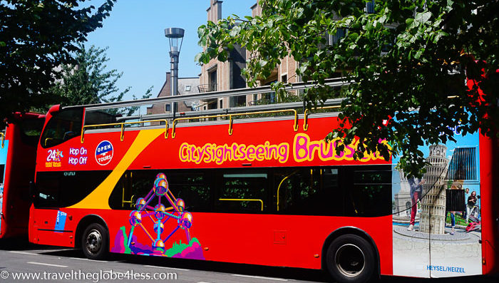 City Sightseeing tour Brussels