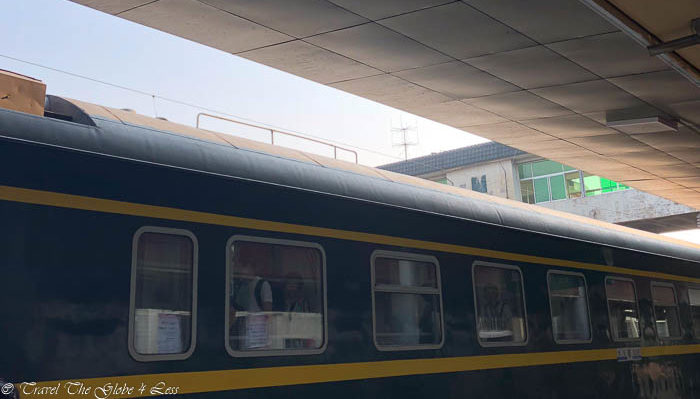Overnight train in Beijing