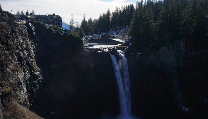 Snoqualmie Falls from the trail