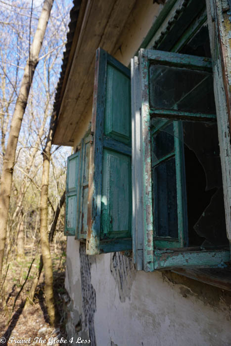 Abandoned homes in Zalissya, Chernobyle exclusion zone