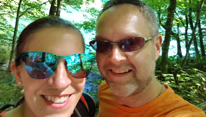 Plitvice Lakes selfie