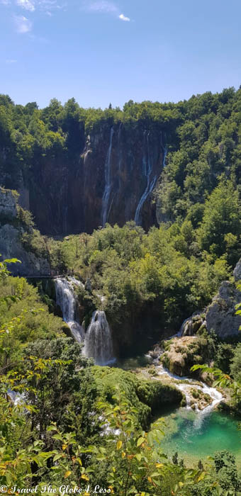 The Big Waterfall at Plitvice Lakes