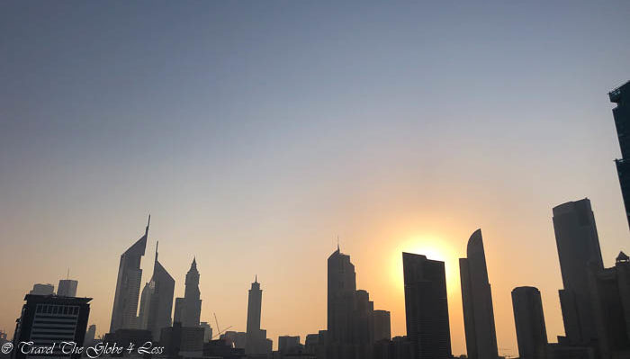 Dubai at sunset