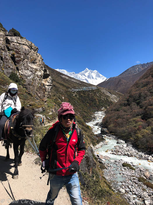 Horse rider in Nepal