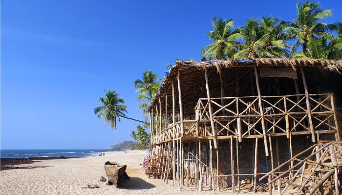 Anjuna beach shack