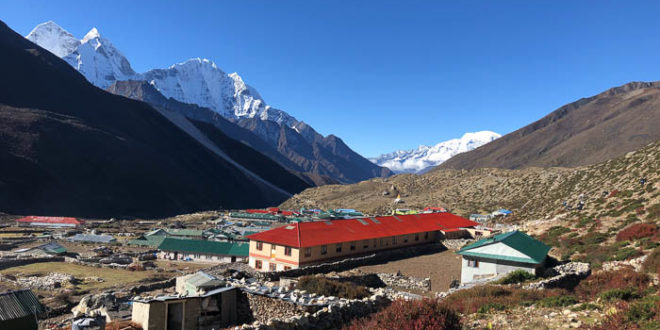 Dingboche from above