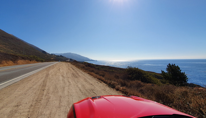 Driving the Pacific Coast Highway, Monterey, California