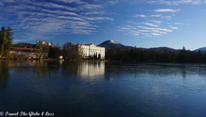 Leopoldskron Palace, Salzburg, one of the film locations of the Sound of Music