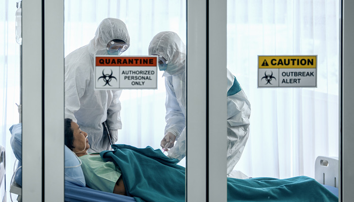 Quarantine facility for a pandemic