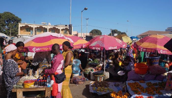 Serrekunda market, The Gambia