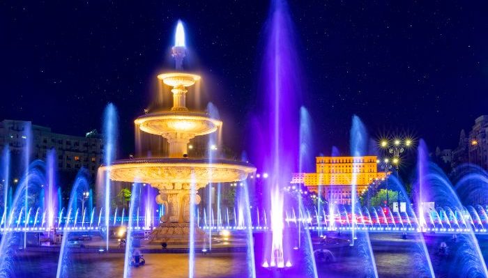Bucharest fountains