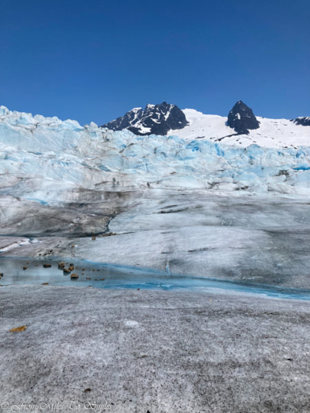 Icefall on the Mendenhall Glacier